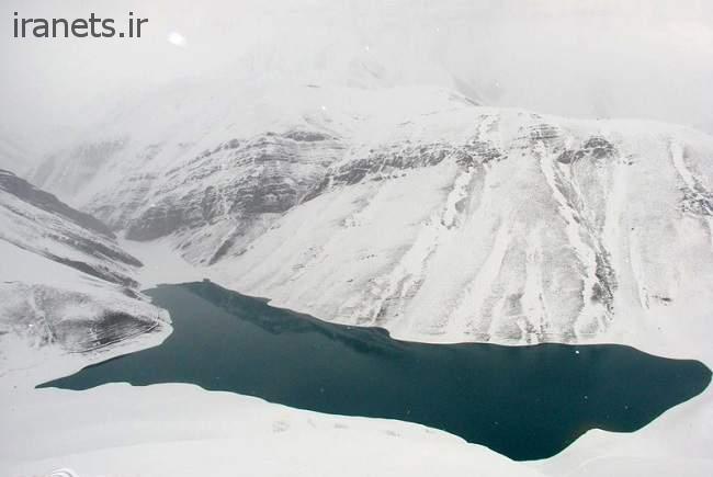 دریاچه تار و هویر زمستان