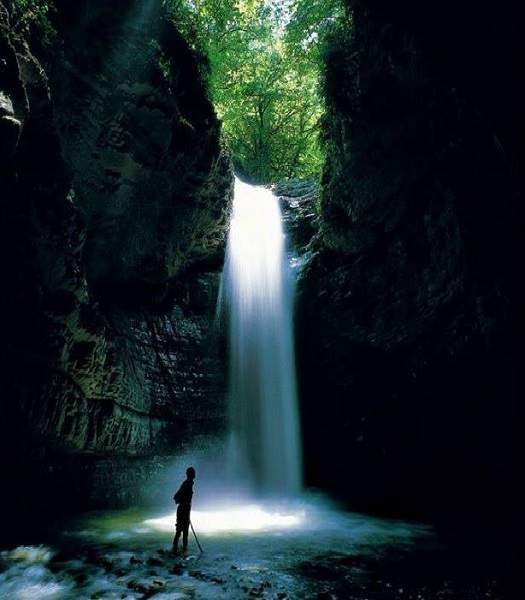 آبشار ویسادار استان گیلان